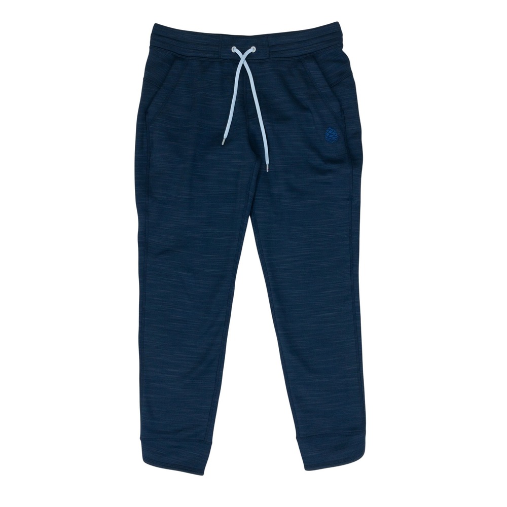 Stio Gannet Peak Fleece Jogger Pants Womens Medium Blue Athleisure